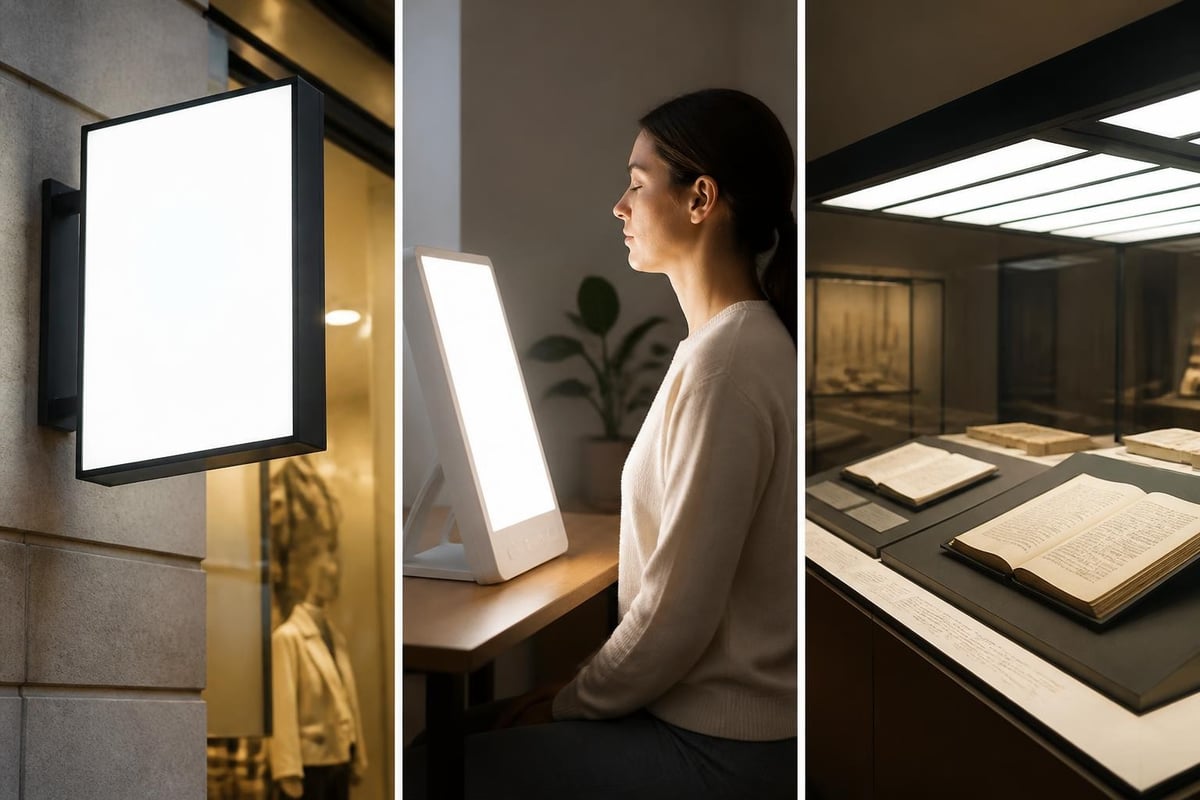 Light box industry applications