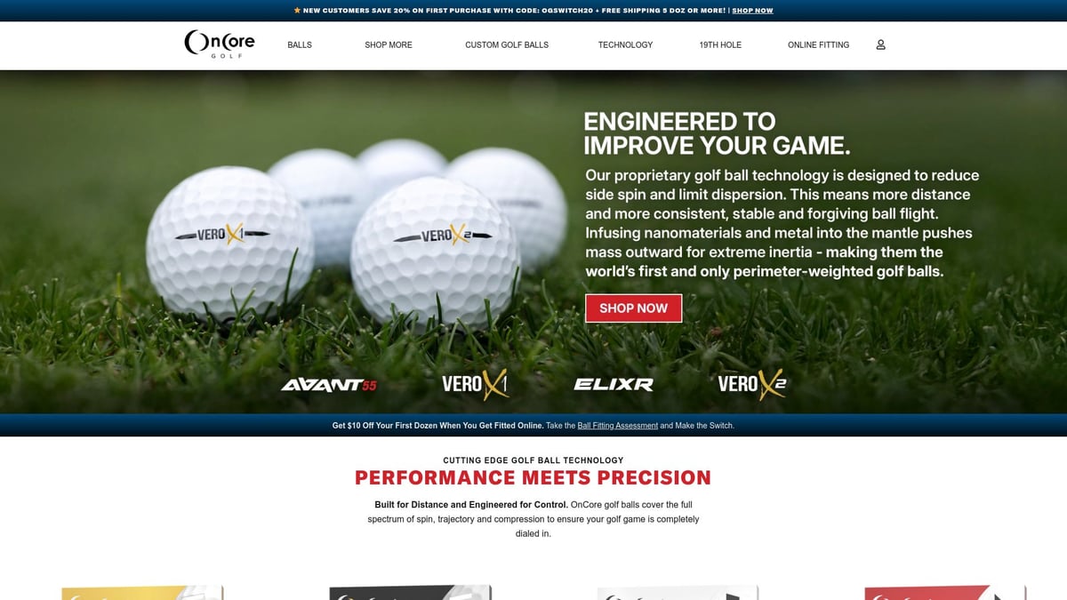 9 Essential Monogram Golf Balls for Personalized Play in 2026 - OnCore ELIXR Personalized Golf Balls