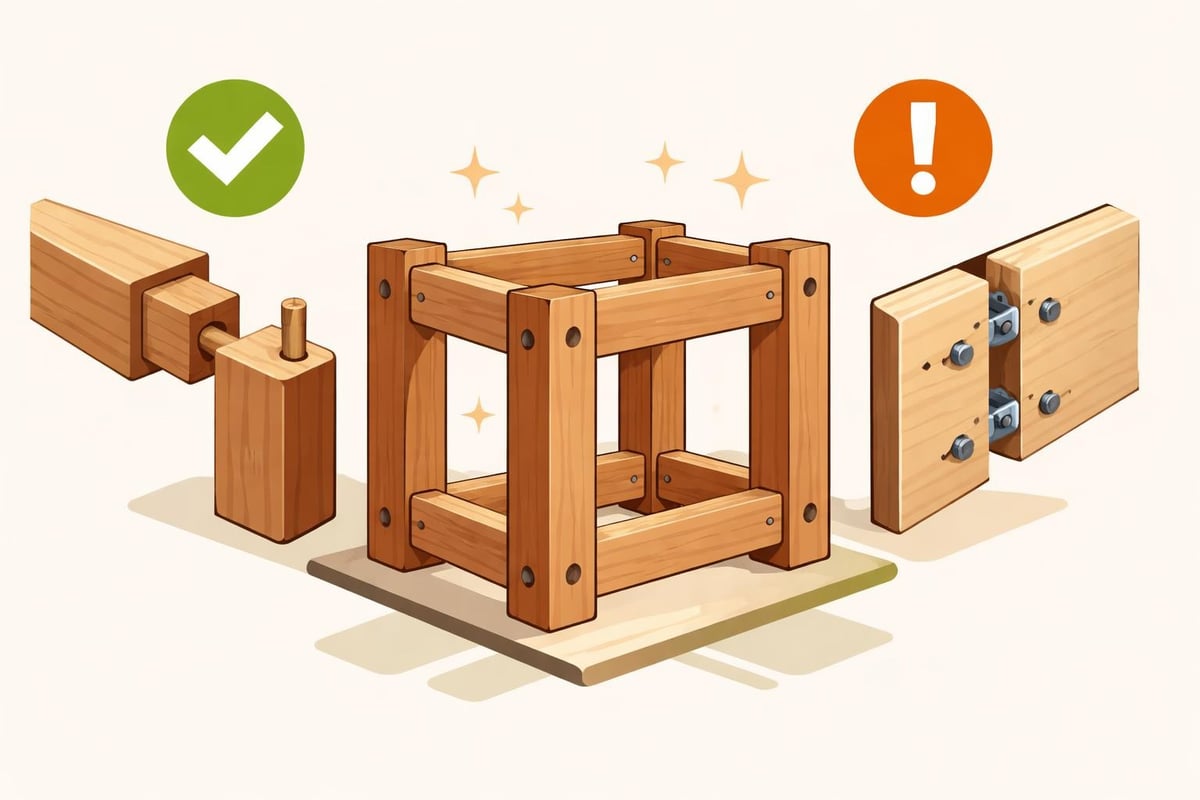 Timber garage joinery methods