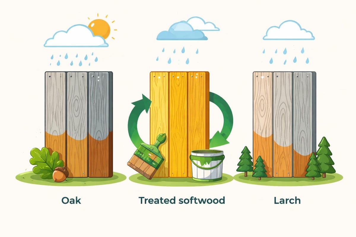 Timber weathering characteristics