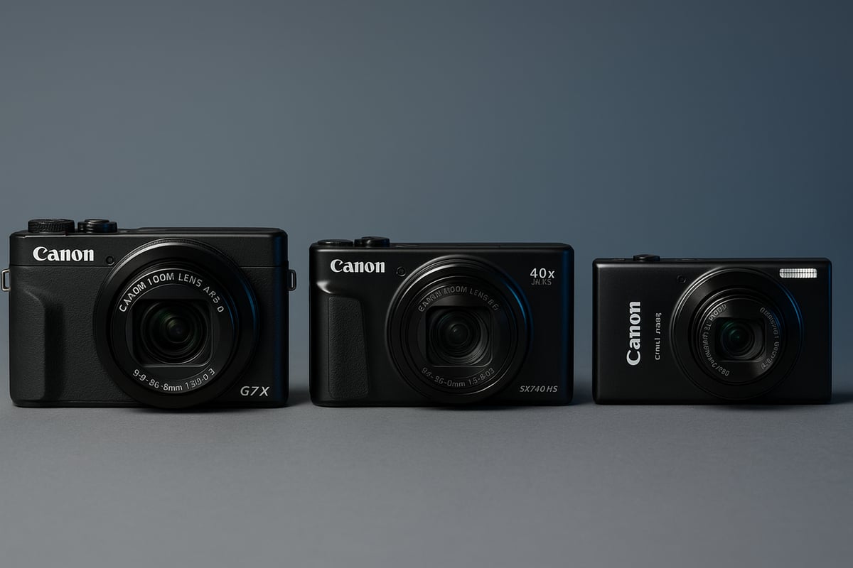 Canon Powershot 2026 lineup: Side-by-side comparison