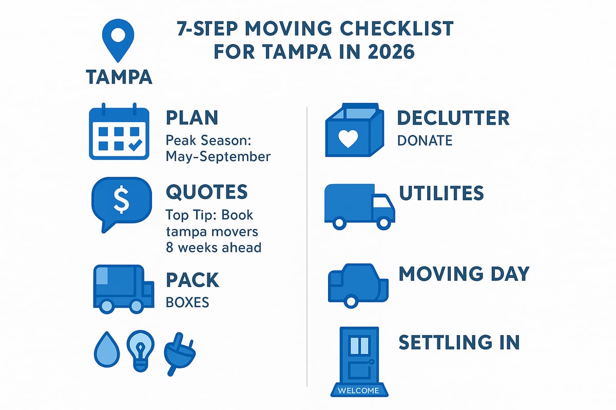 Step-by-Step Guide: Planning Your Tampa Move in 2026