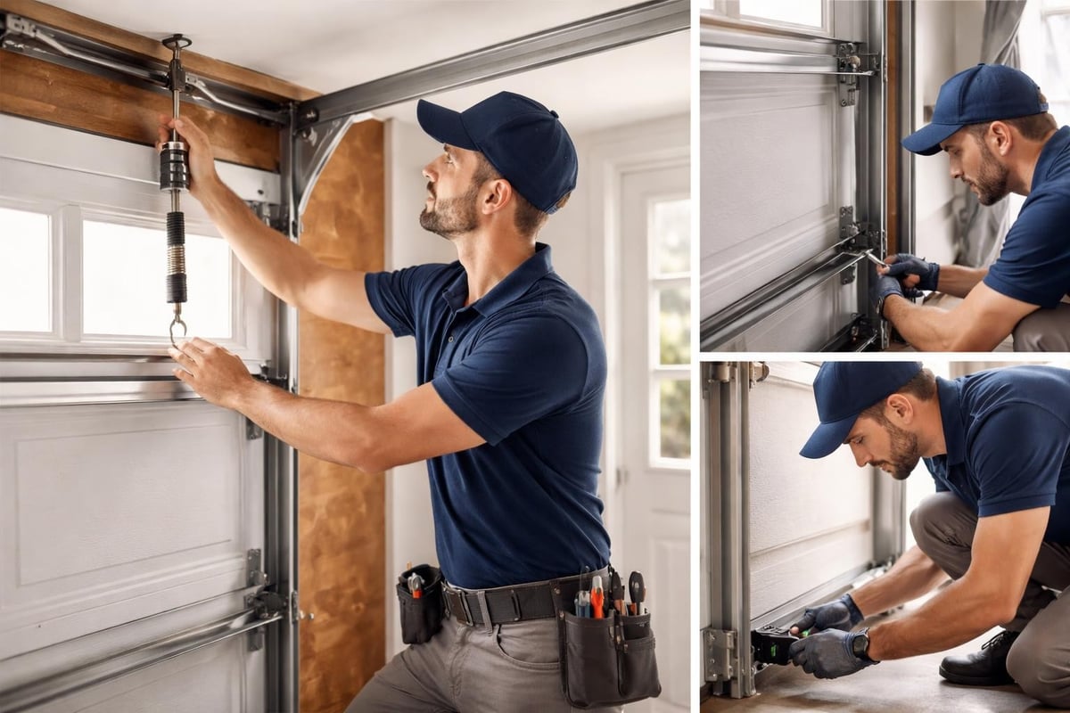 Garage door inspection process