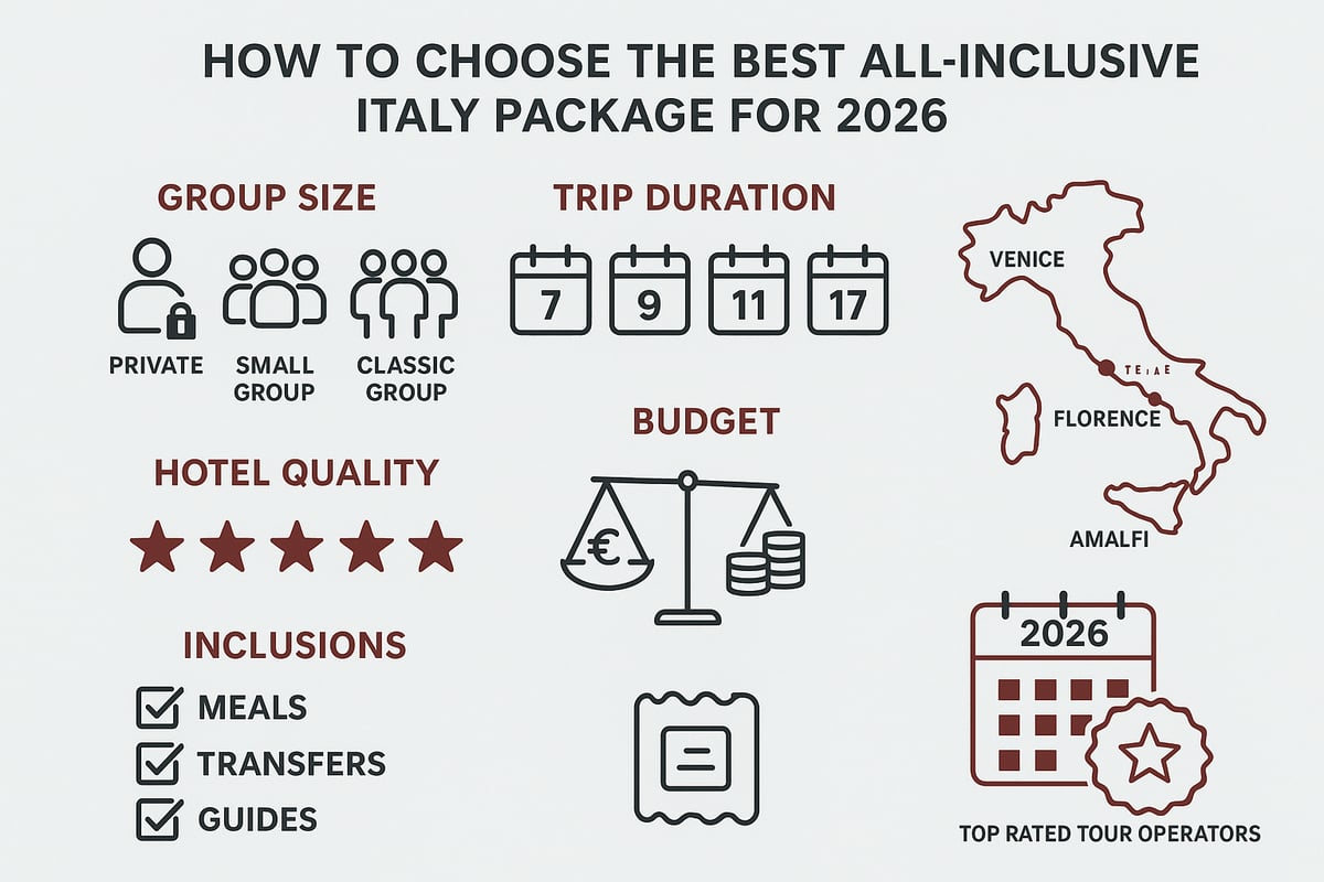 How to Choose the Best All-Inclusive Italy Package for 2026
