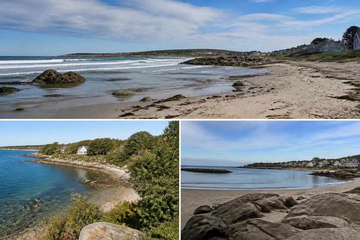 Three beach areas of Biddeford