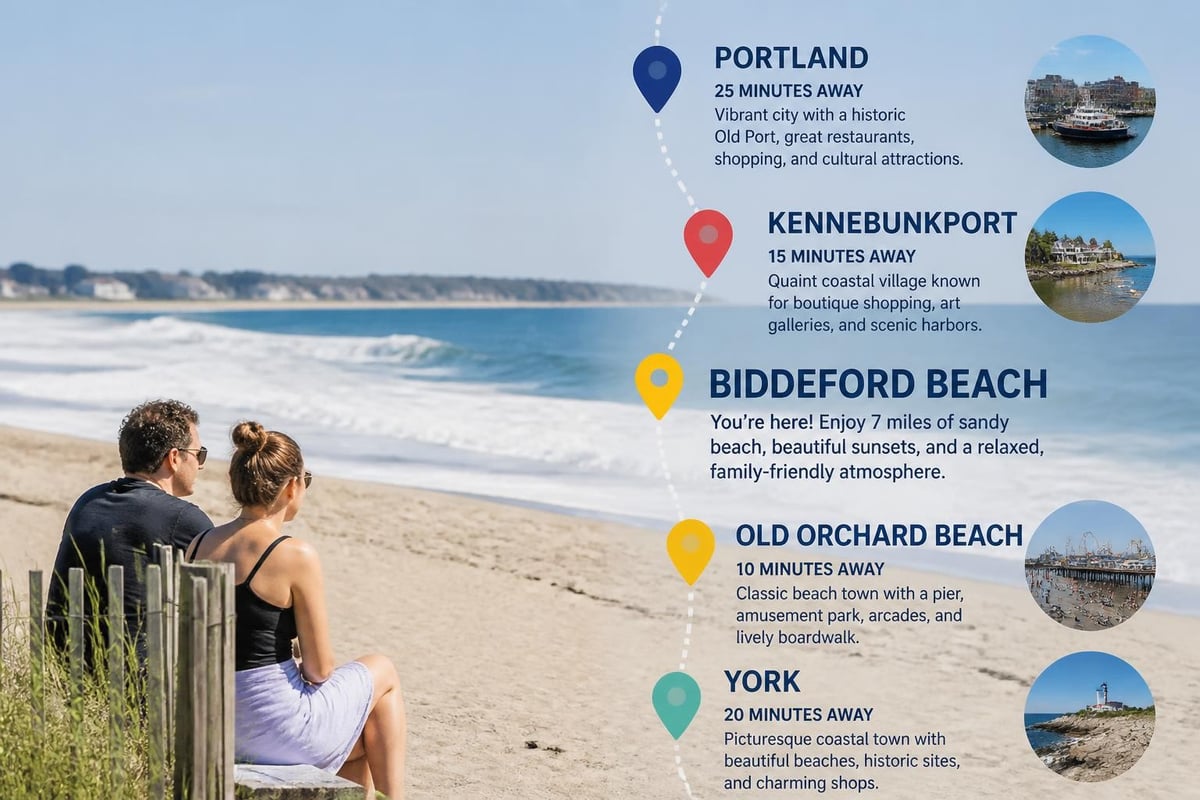Regional day trip options