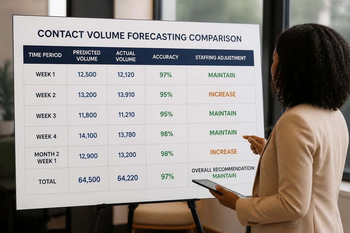 Workforce planning metrics