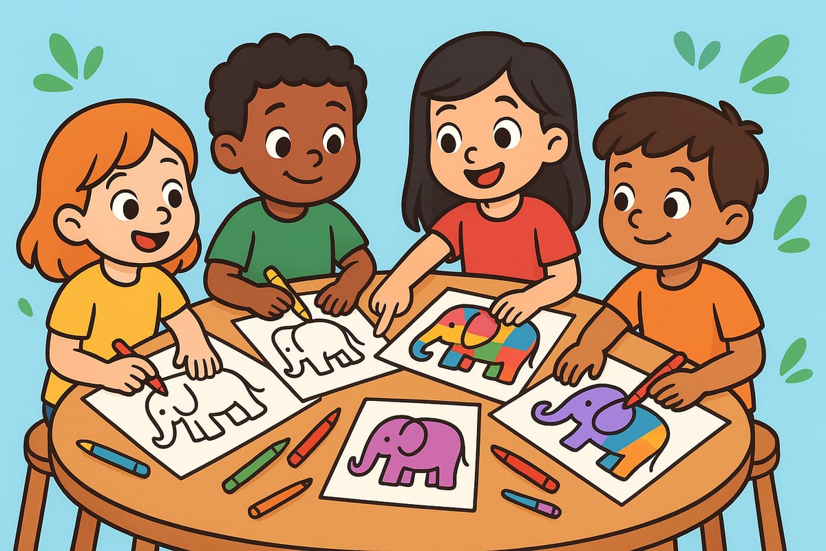 Why Elephant Coloring Pages Are Perfect for Kids