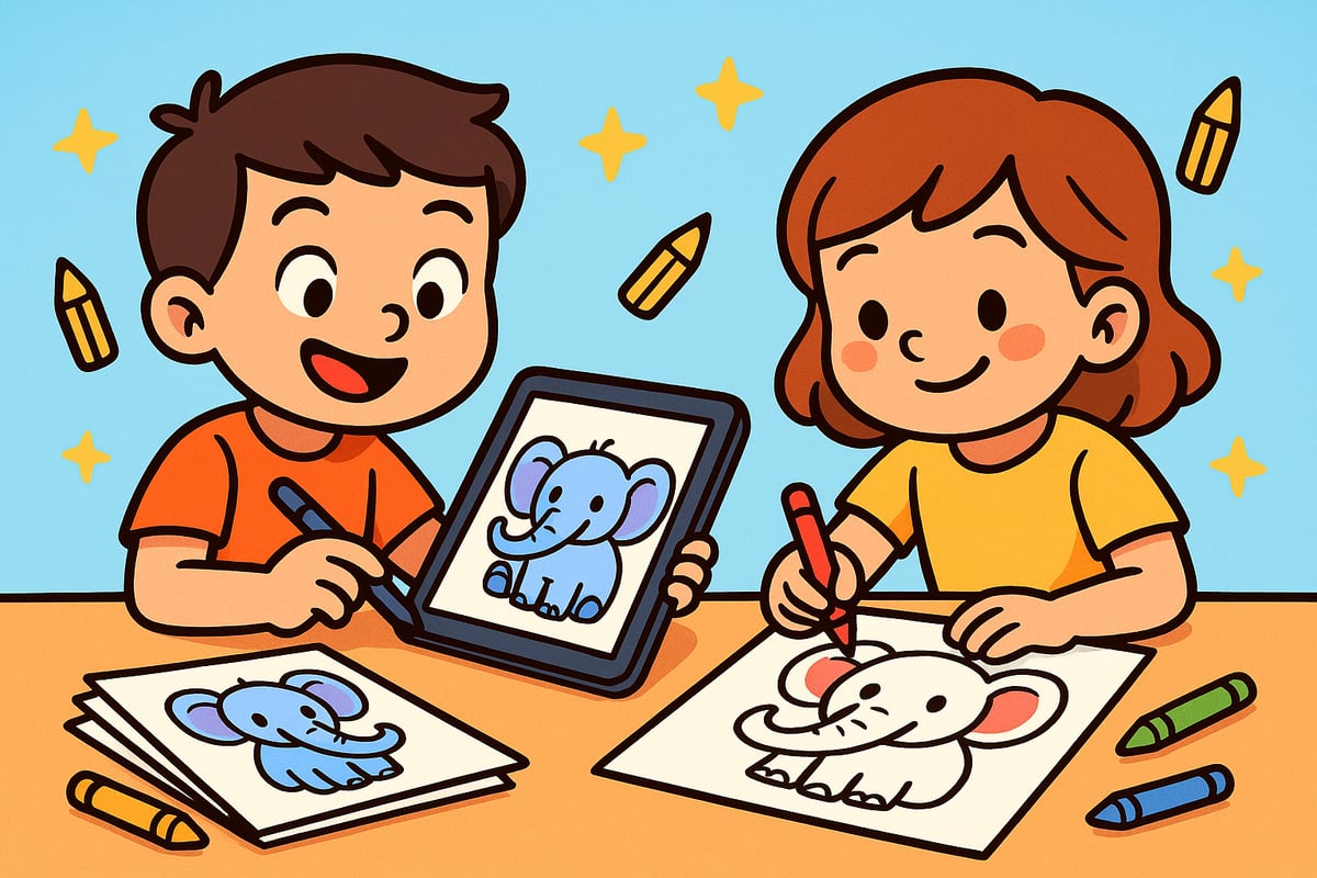 Printable and Digital Elephant Coloring Resources for 2026