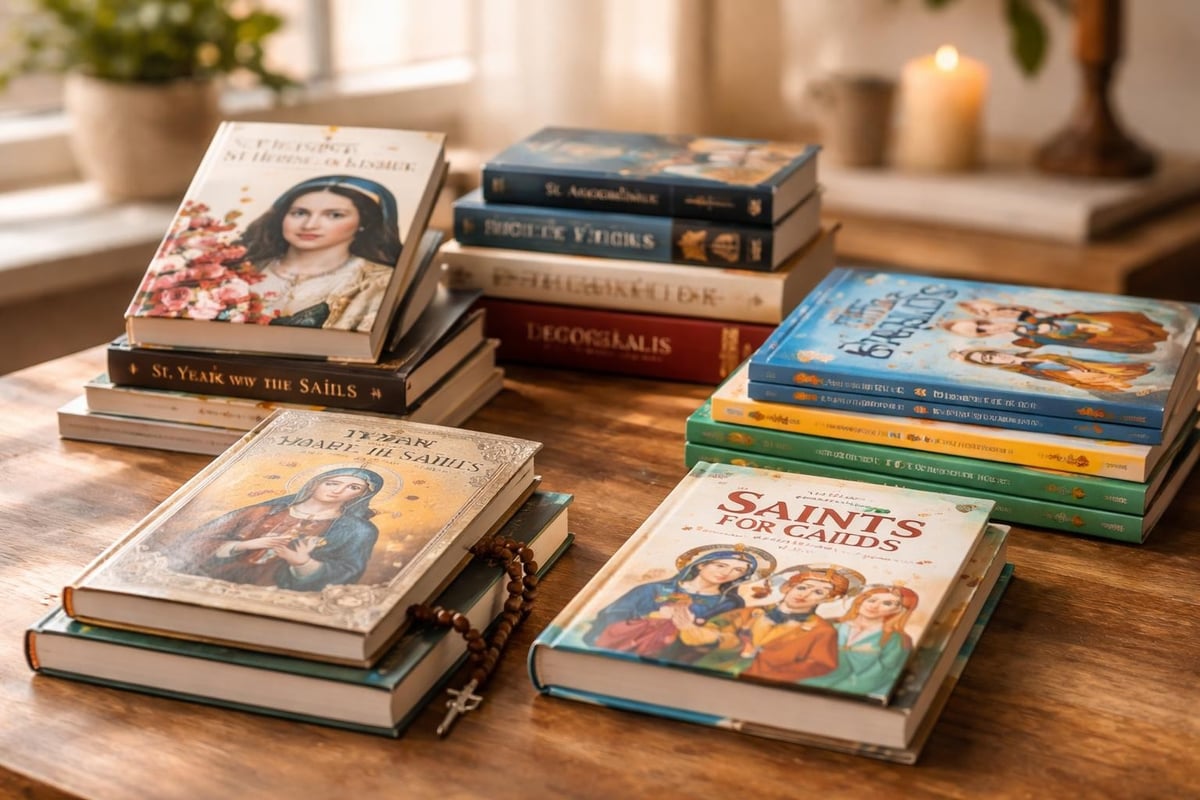 Categories of Catholic saints literature