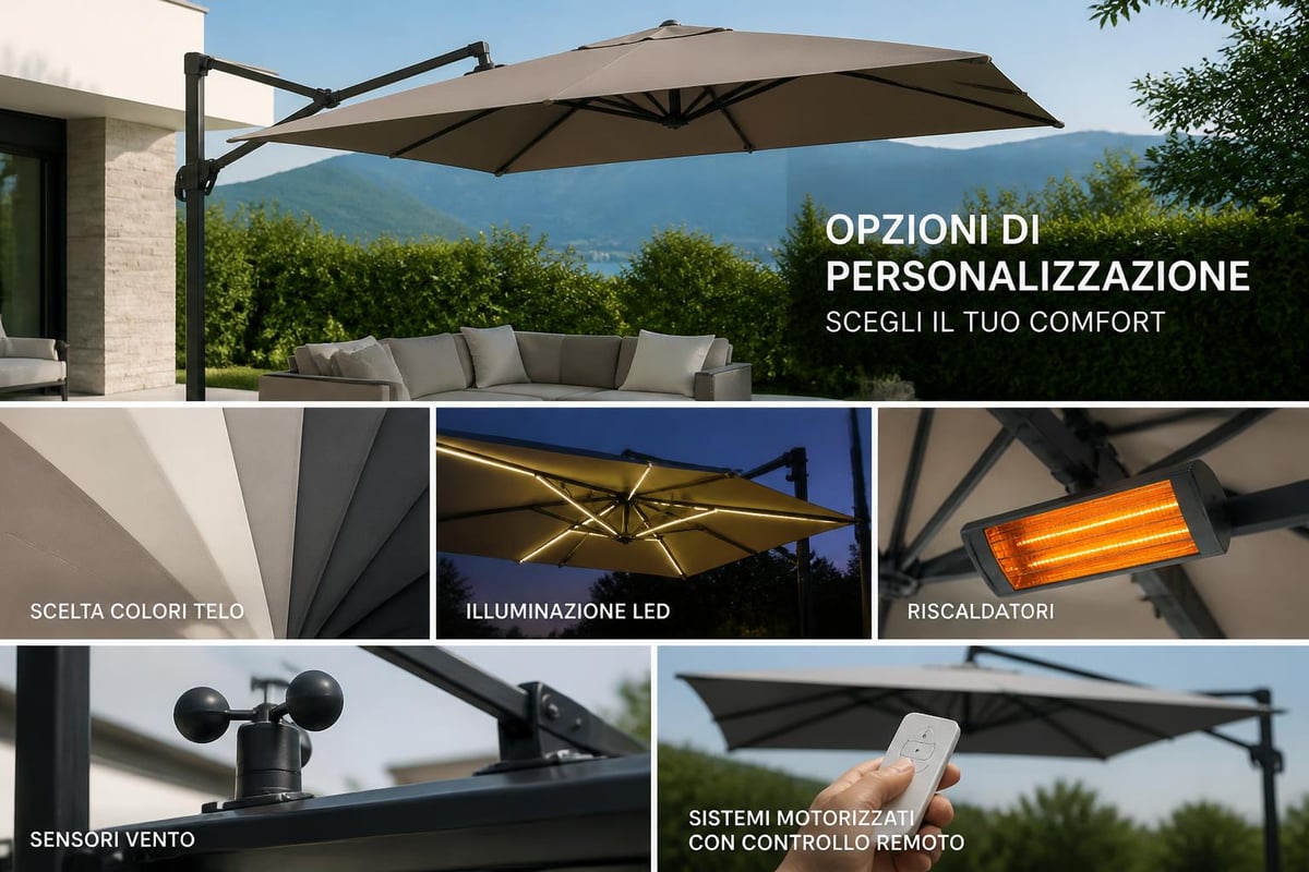 Personalizzazioni ombrellone
