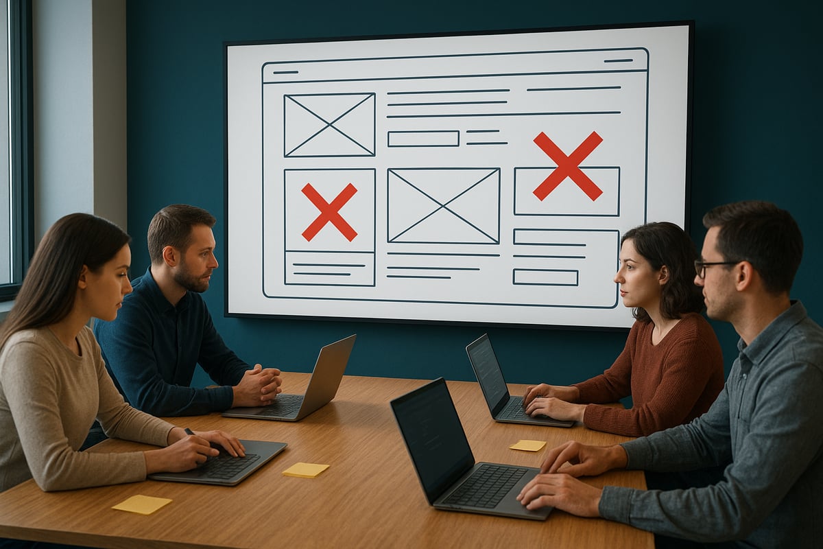 Veelgemaakte fouten en valkuilen bij gebruiksvriendelijk webdesign
