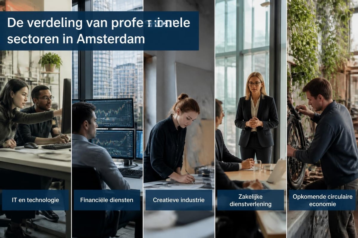 Amsterdam arbeidsmarkt sectoren