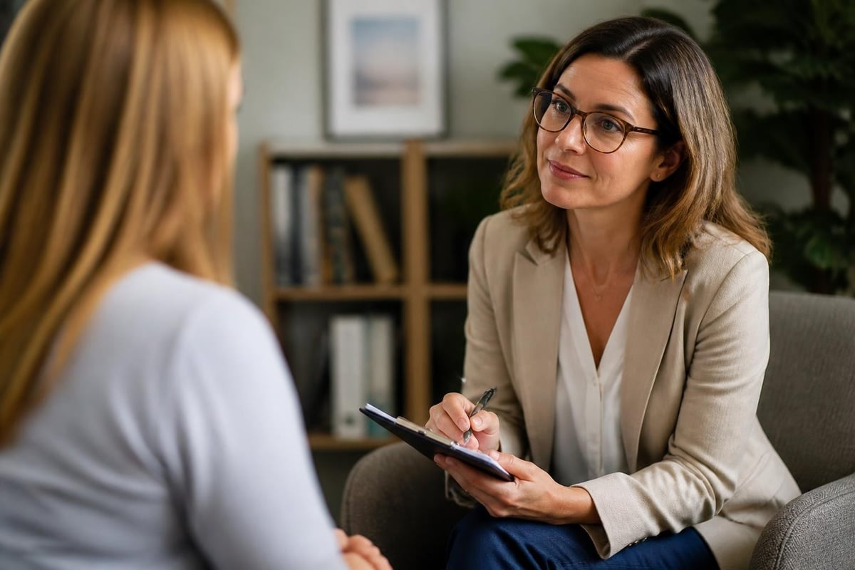 Therapist evaluation criteria