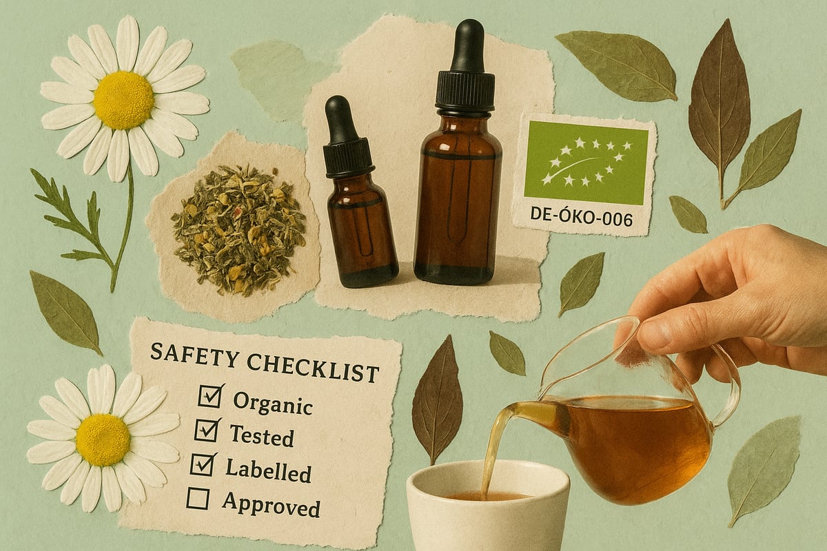 How to Choose and Use Medicinal Herbs Safely