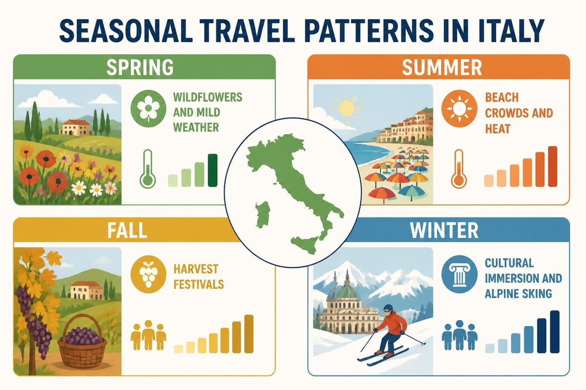 Italian seasonal travel planning