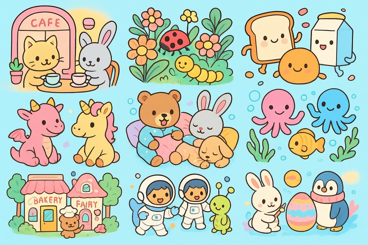 9 Adorable Cute Coloring Picture Ideas to Try in 2026