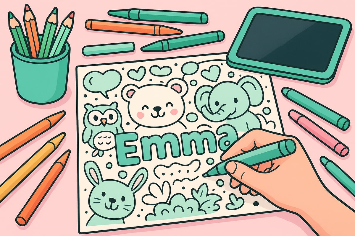 How to Personalize Your Cute Coloring Pictures