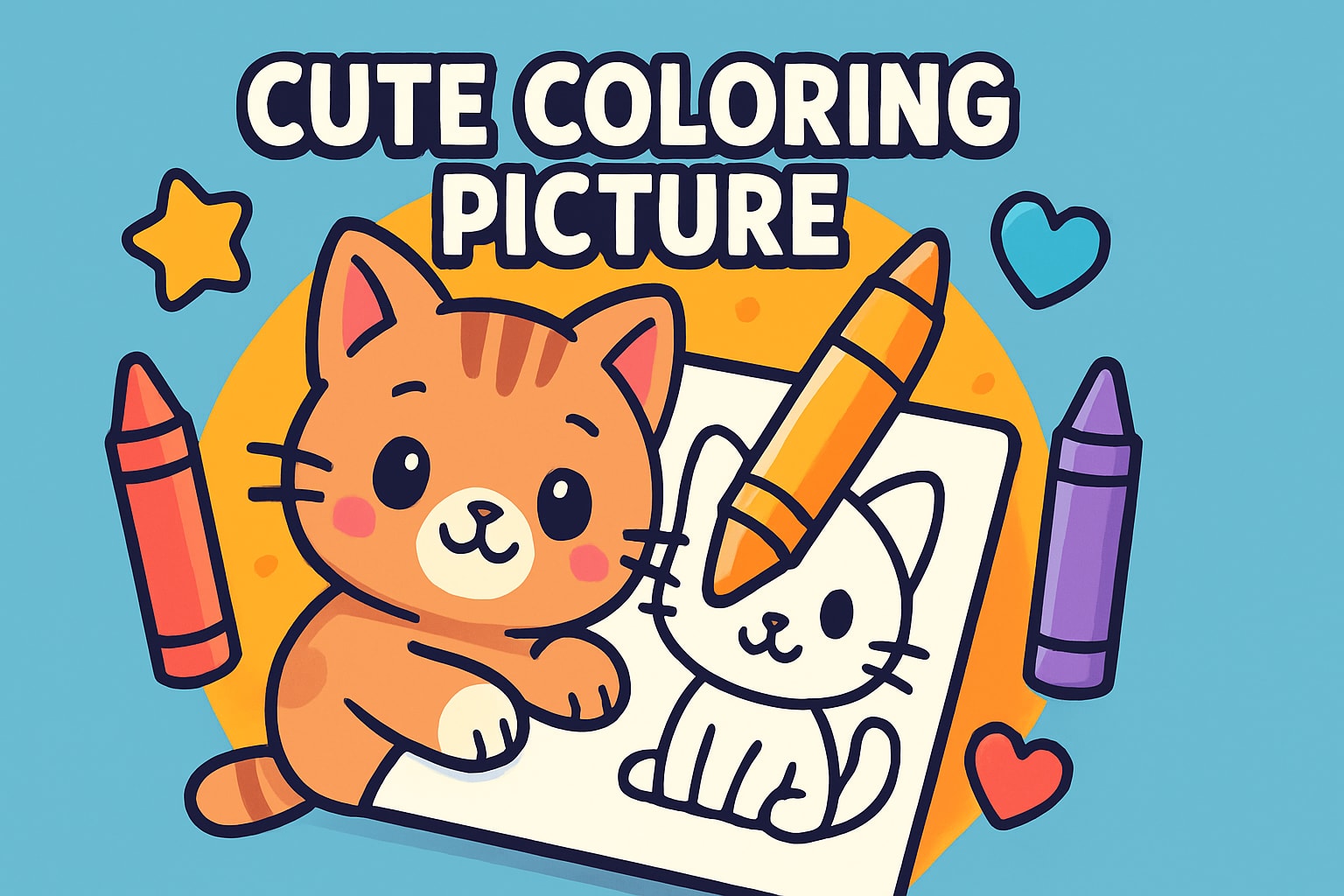 9 Adorable Cute Coloring Picture Ideas to Try in 2026