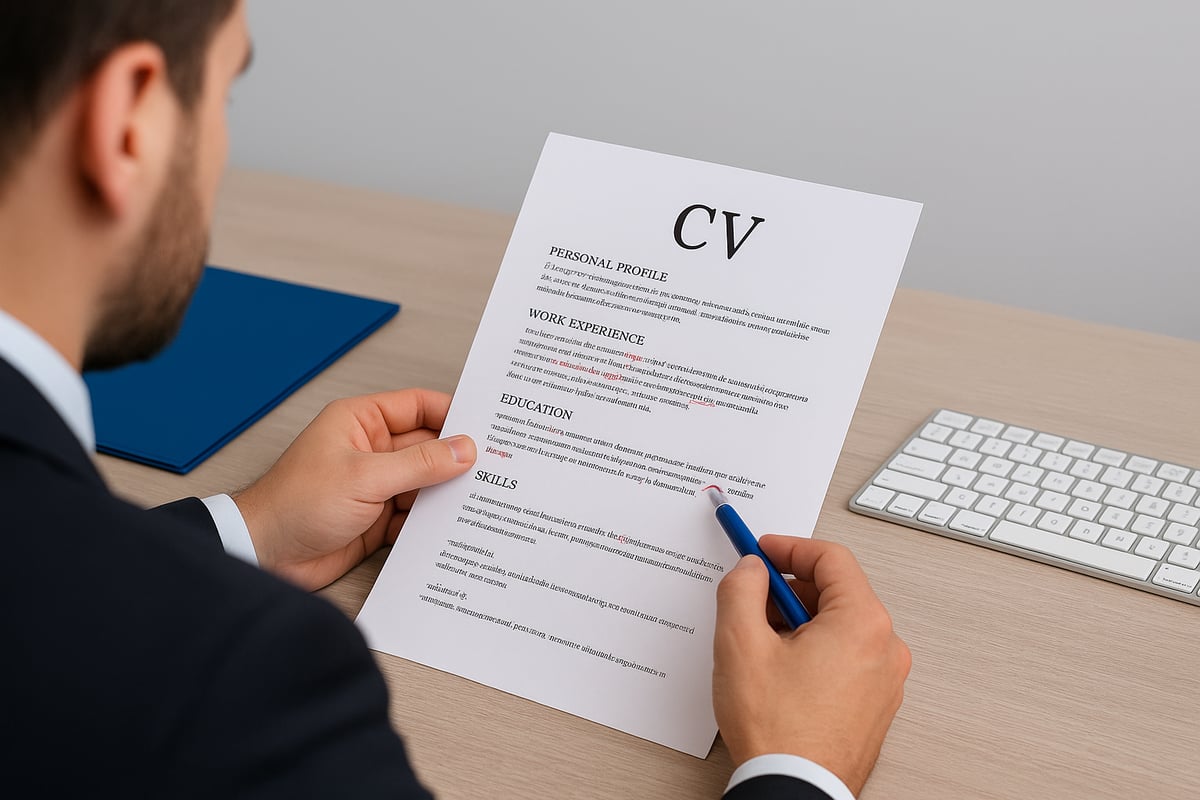 Step 4: Avoid Common CV Mistakes in 2025