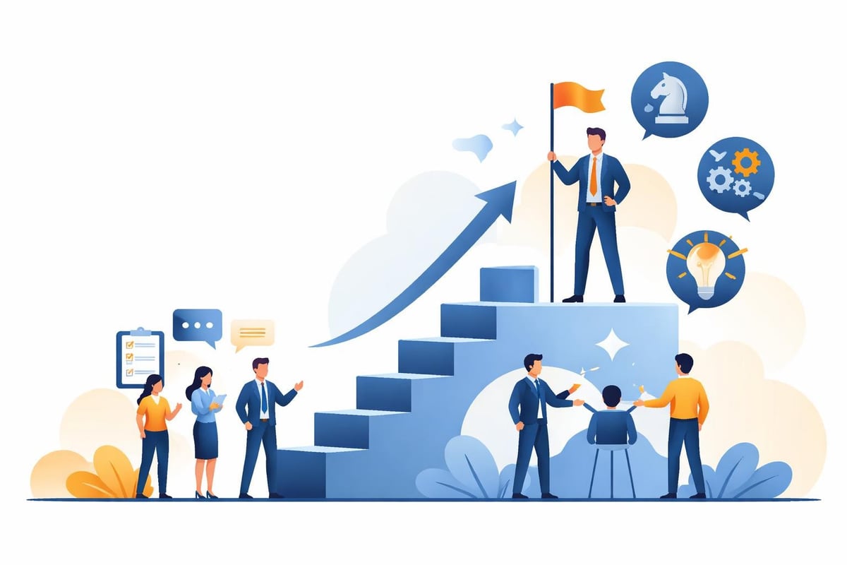Leadership development progression