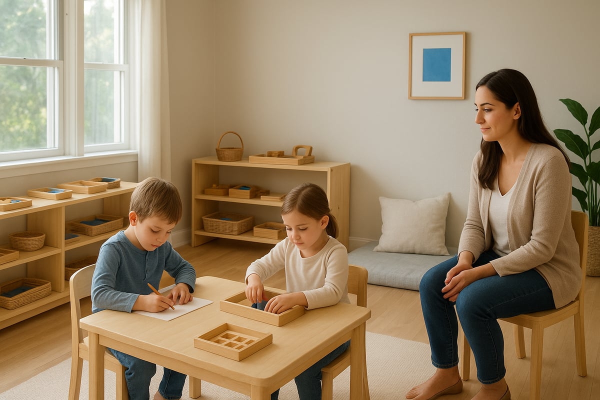 Daily Routines and Lesson Planning for Montessori at Home