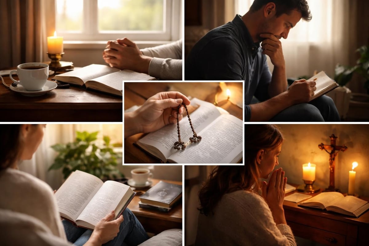 Daily Catholic prayer practices