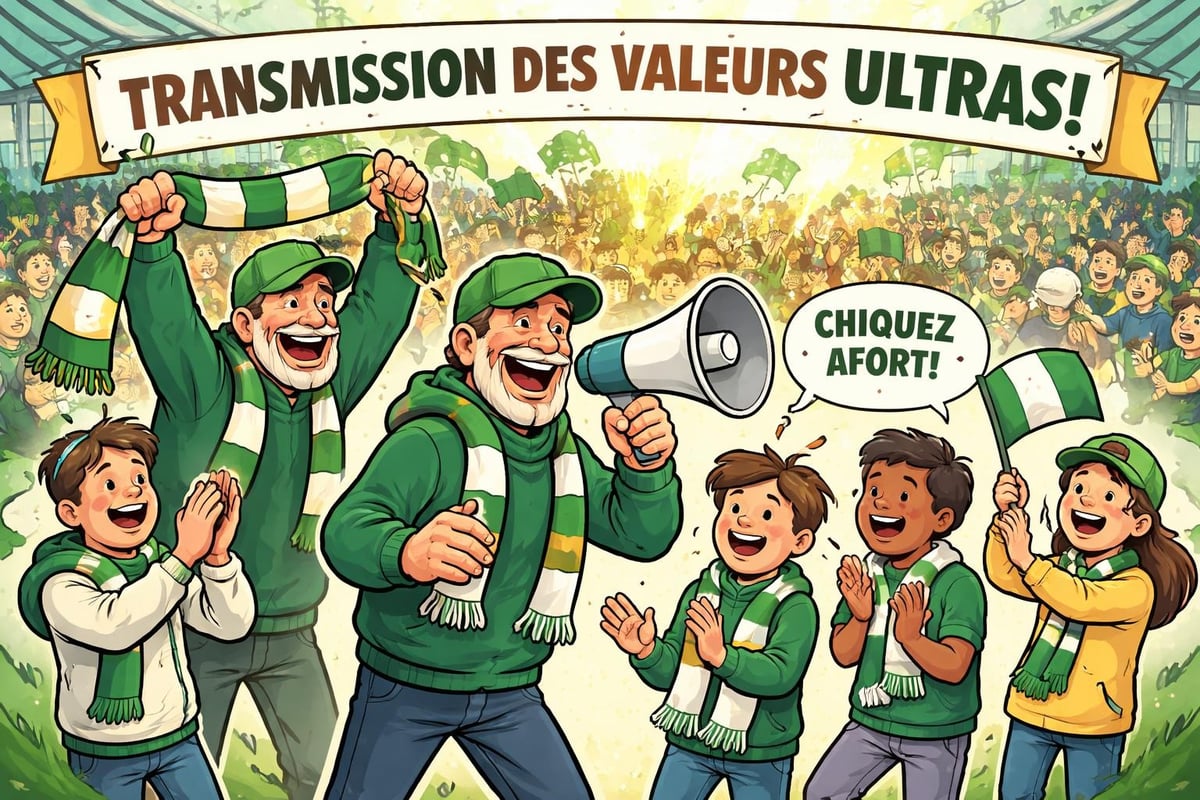Transmission intergénérationnelle de la culture ultras