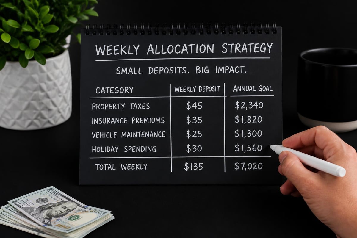 Sinking fund accumulation model