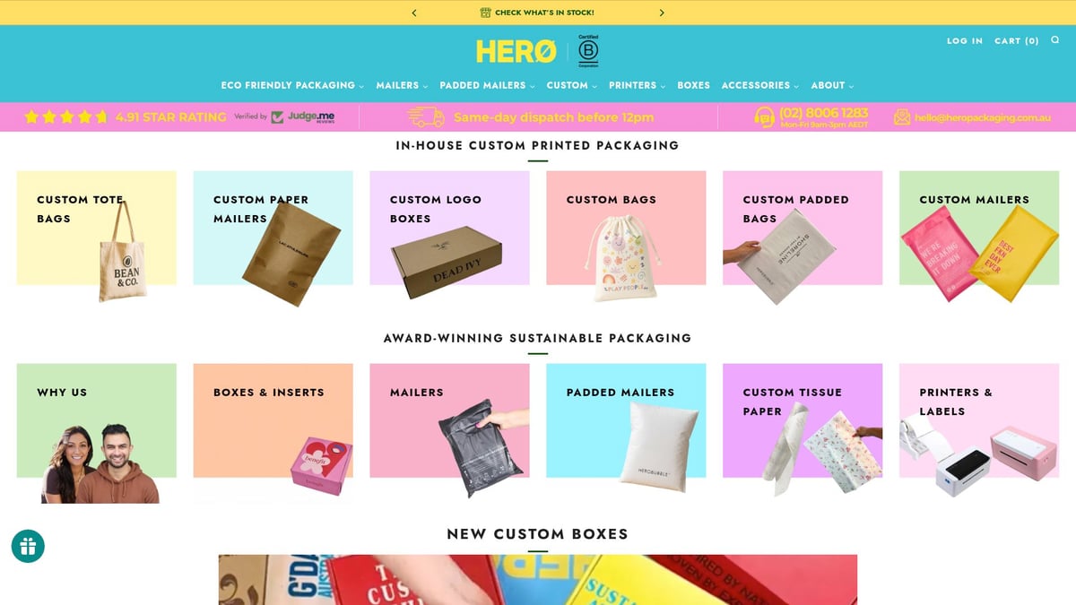 9 Innovative Eco Friendly Packaging Companies to Watch in 2026 - Hero Packaging