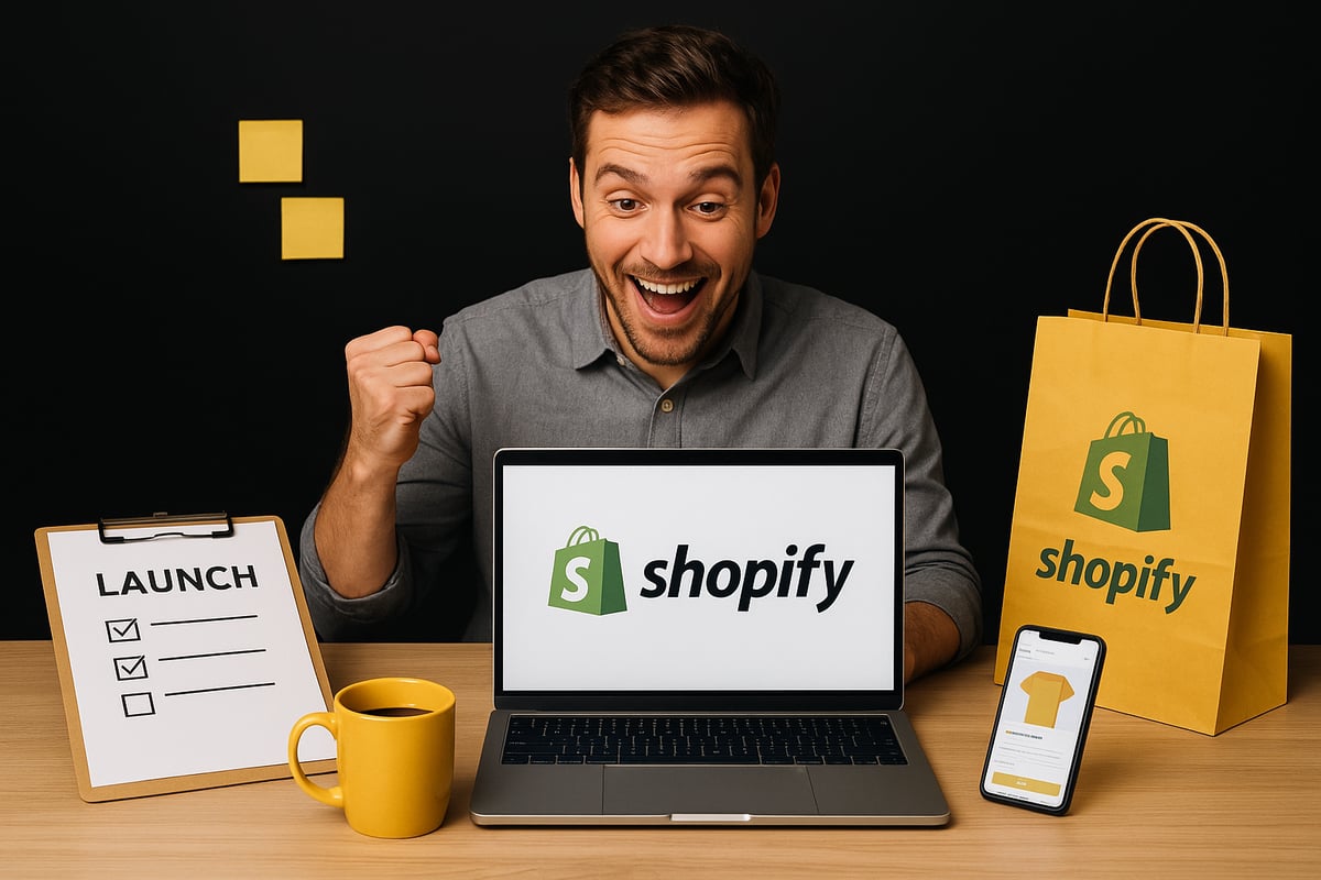 Step 4: Launching Your Shopify Website