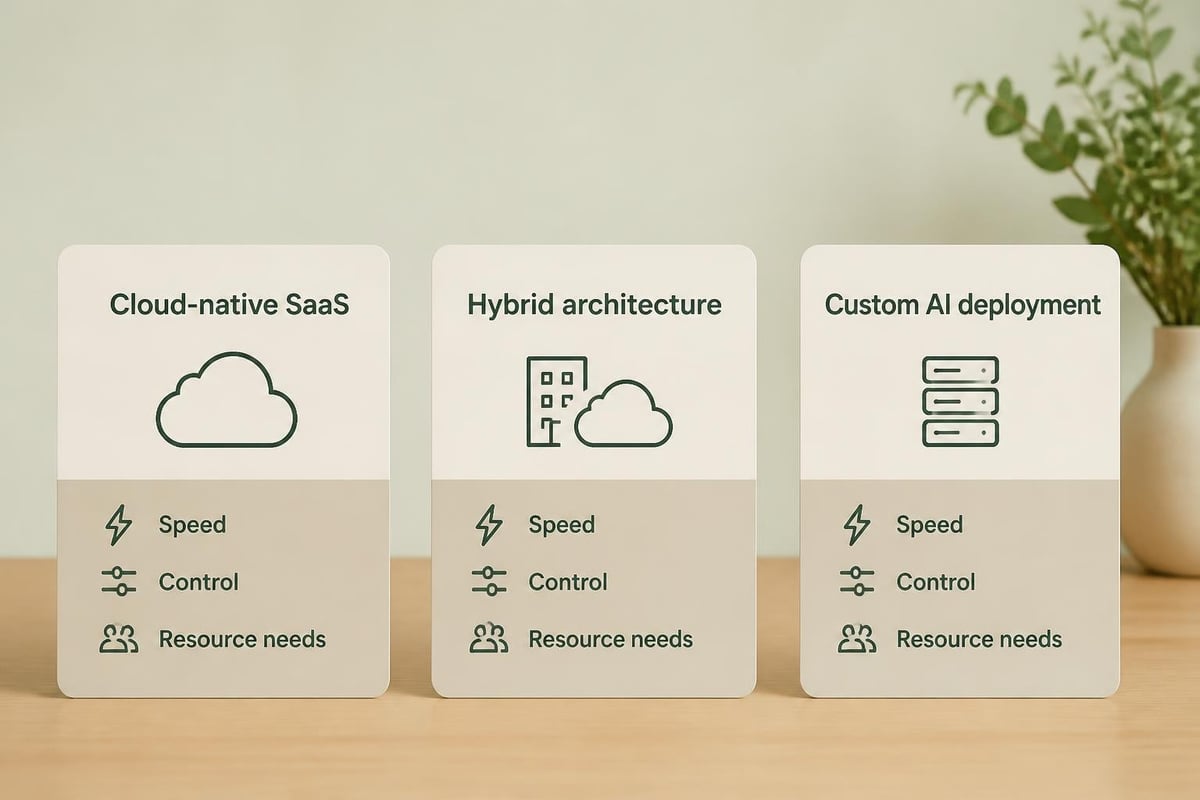 AI service deployment options