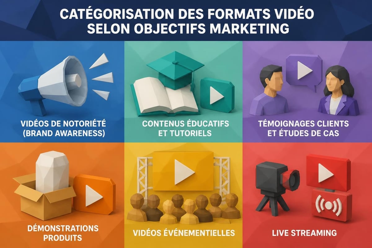 Types de vidéos marketing