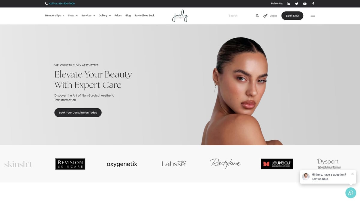 9 Must-Try Aesthetics Clinic Near Me Options in 2026 - Juvly Aesthetics – Columbus, OH & Major Cities