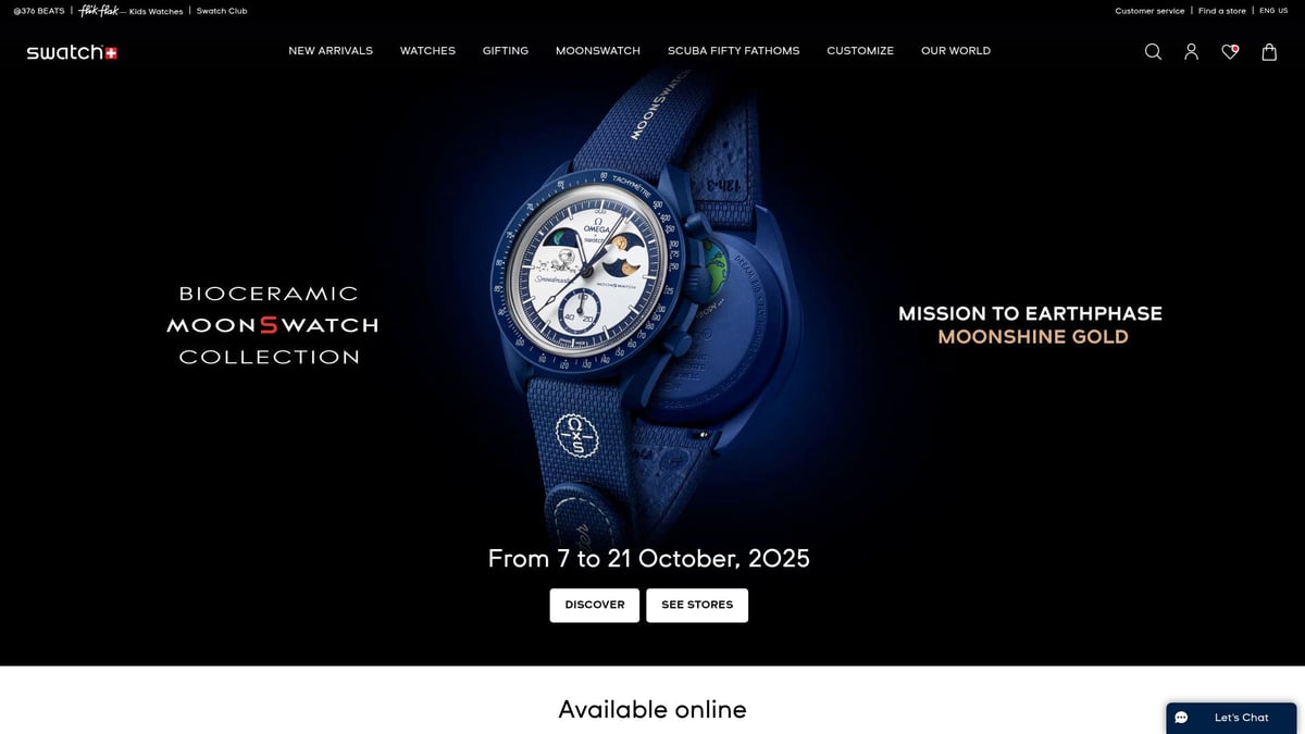 9 Fantastiska Klockor För Tjejer 2025 Du Inte Får Missa - Swatch Skin Irony