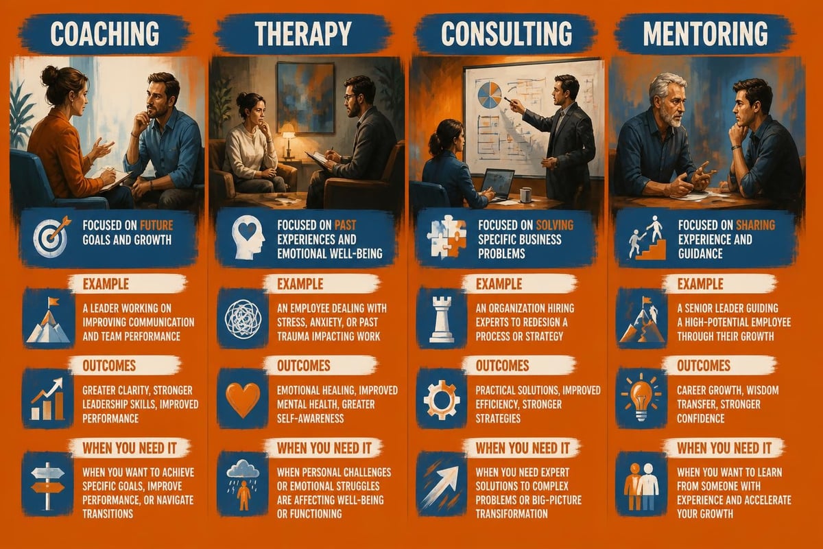 Corporate coaching boundary framework