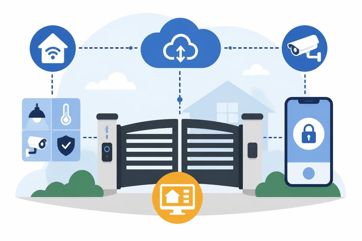 Smart Gates: A Professional Guide For 2026 2 Smart Gate Ecosystem Integration