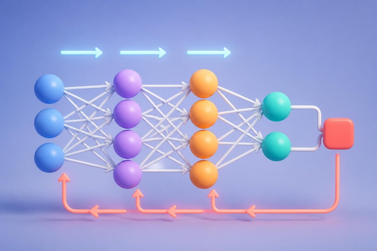 Neural network training process