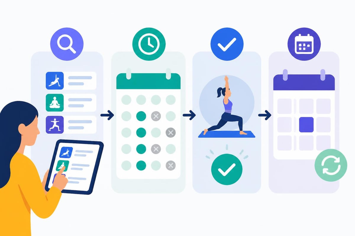 Student self-service booking