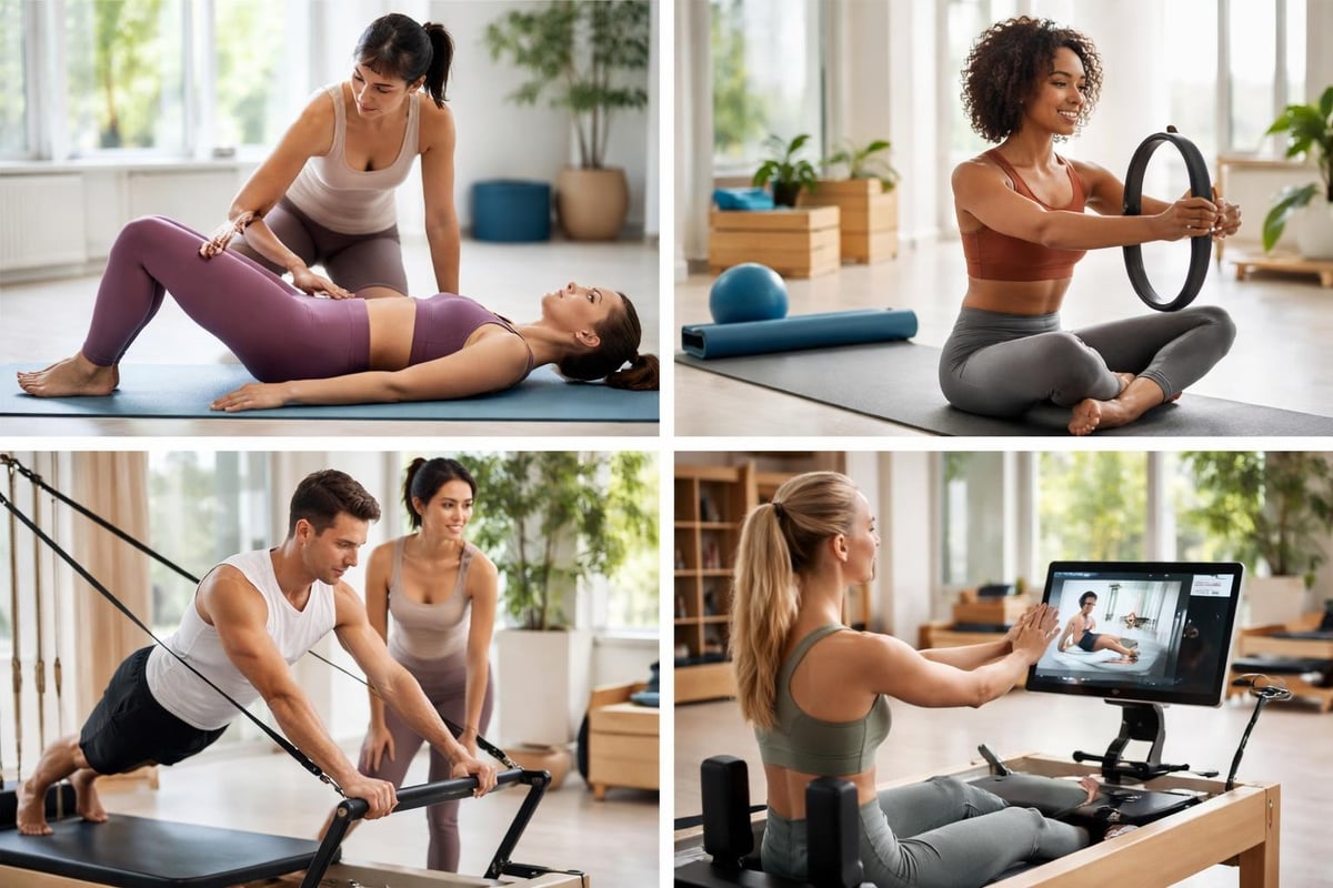 Pilates practice progression