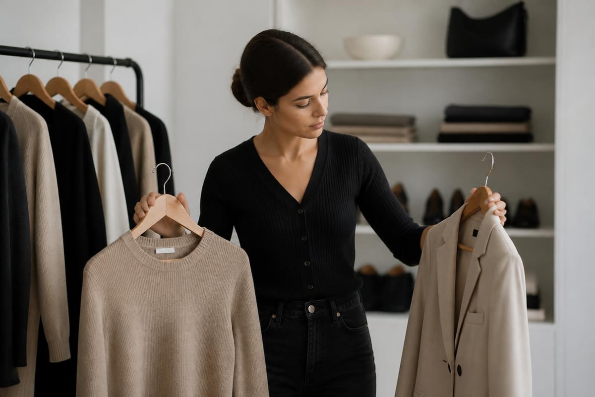 Minimalist wardrobe foundation