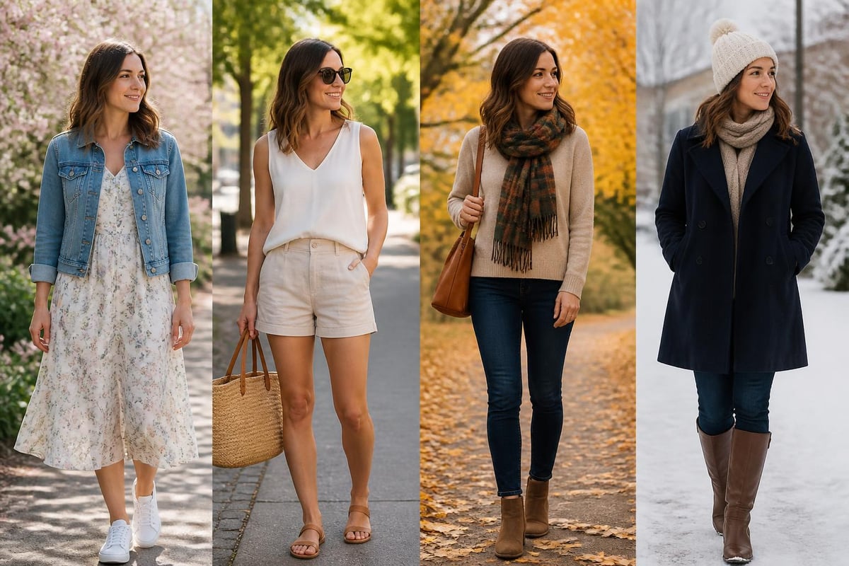 Seasonal wardrobe transitions