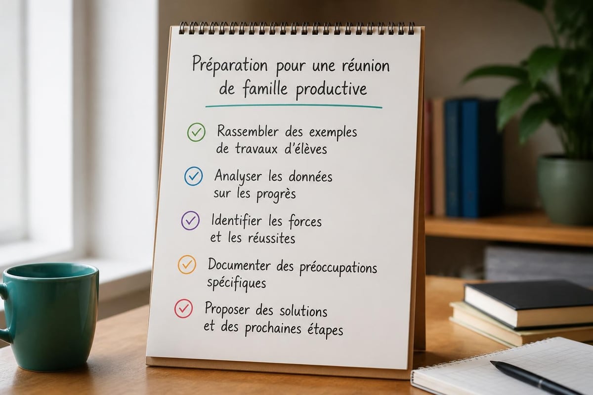 Parent-teacher meeting preparation