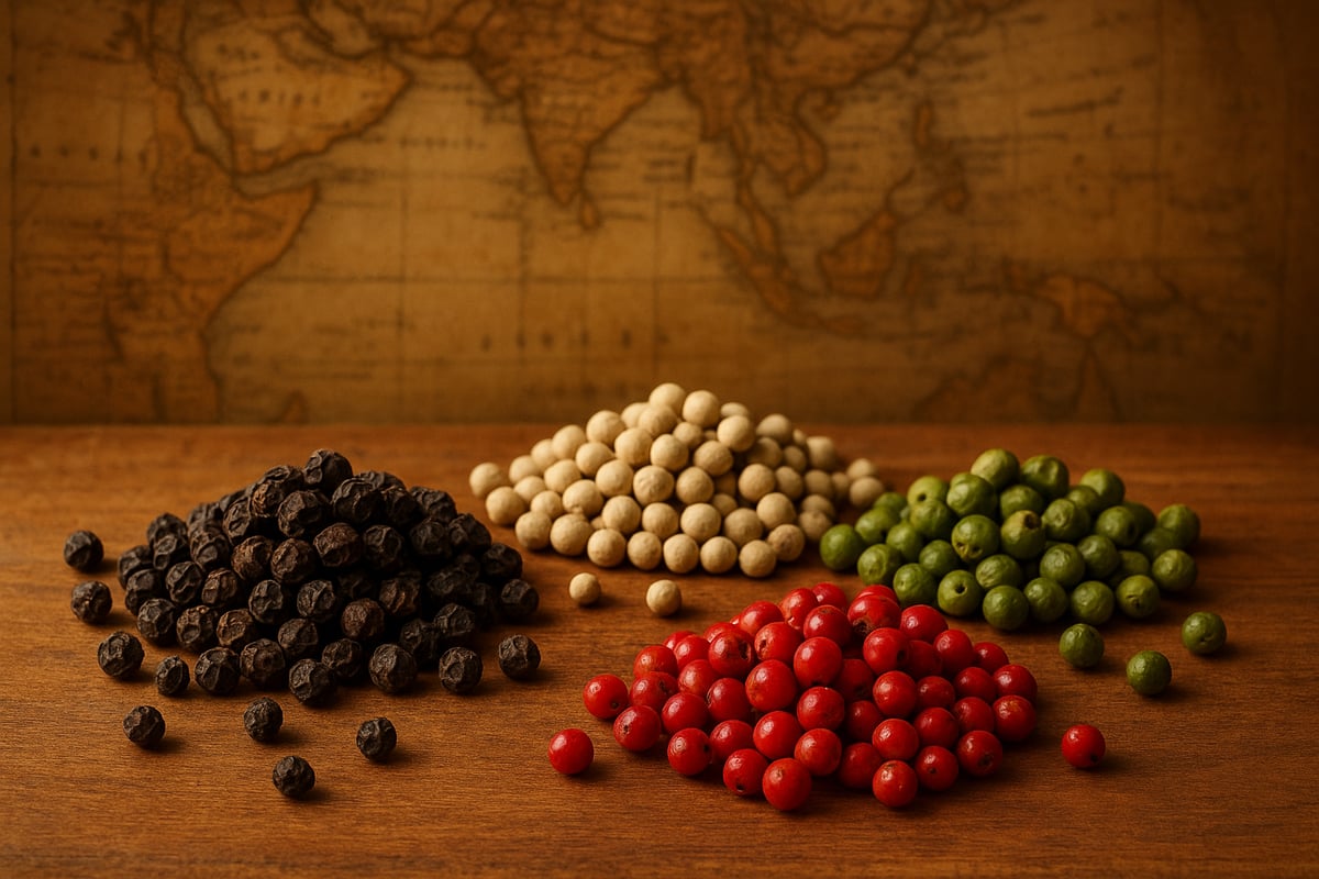 Origines, variétés et composition nutritionnelle du poivre