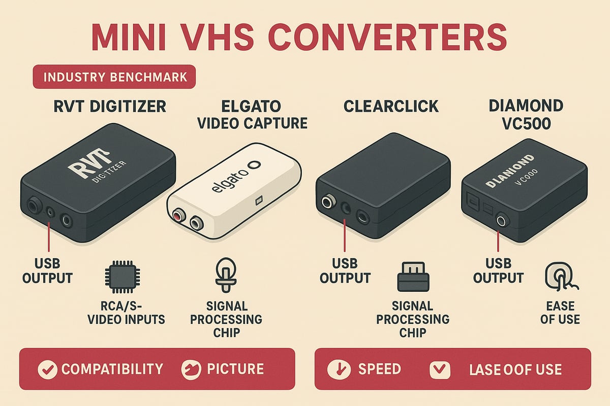 Top Mini VHS Converter Options for 2026