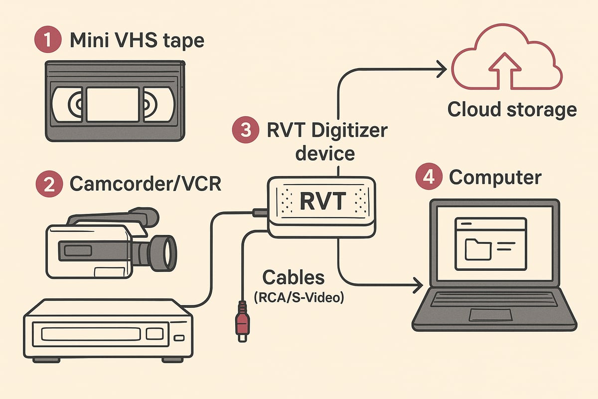 Step-by-Step Guide: Converting Mini VHS Tapes to Digital in 2026