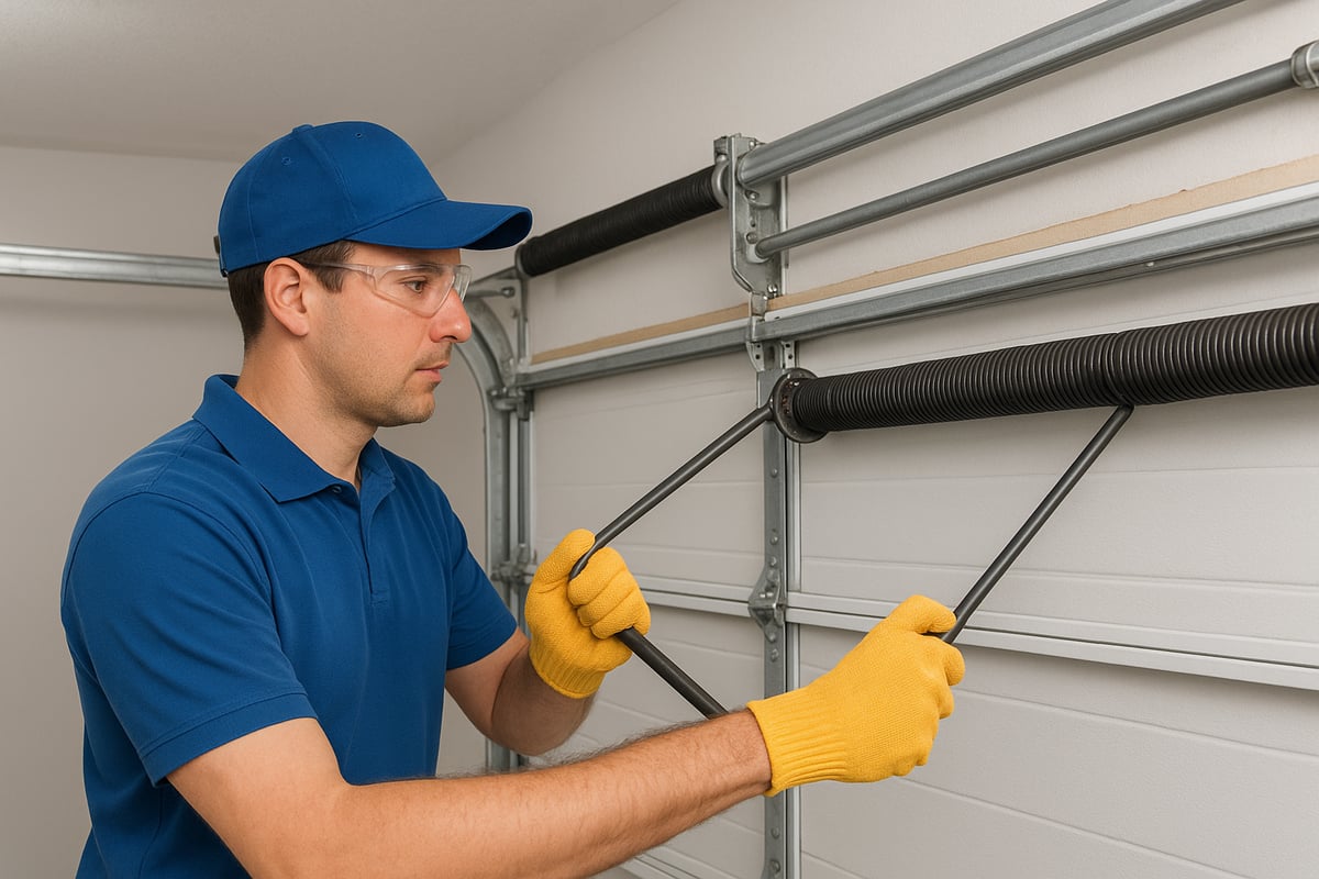 Garage Door Spring Repair: DIY vs. Professional Service
