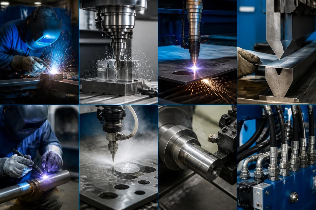 Steel fabrication service capabilities