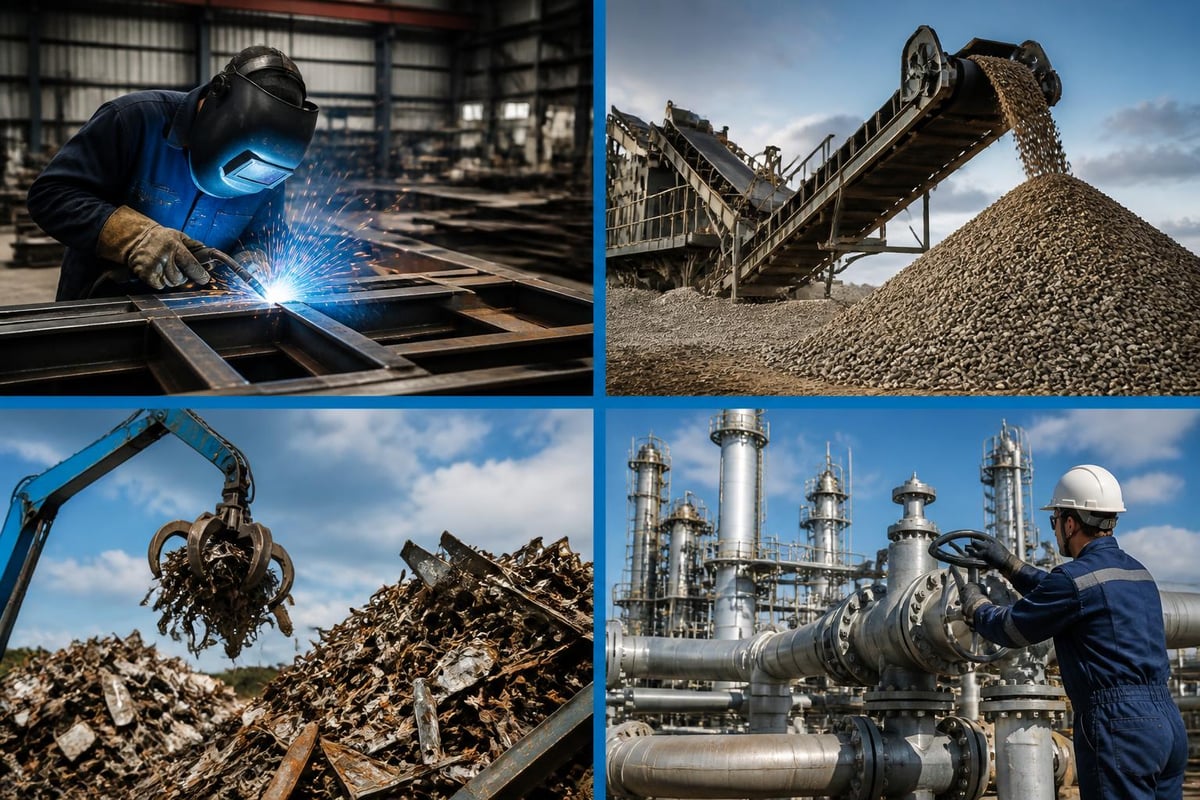 Industry-specific steel fabrication