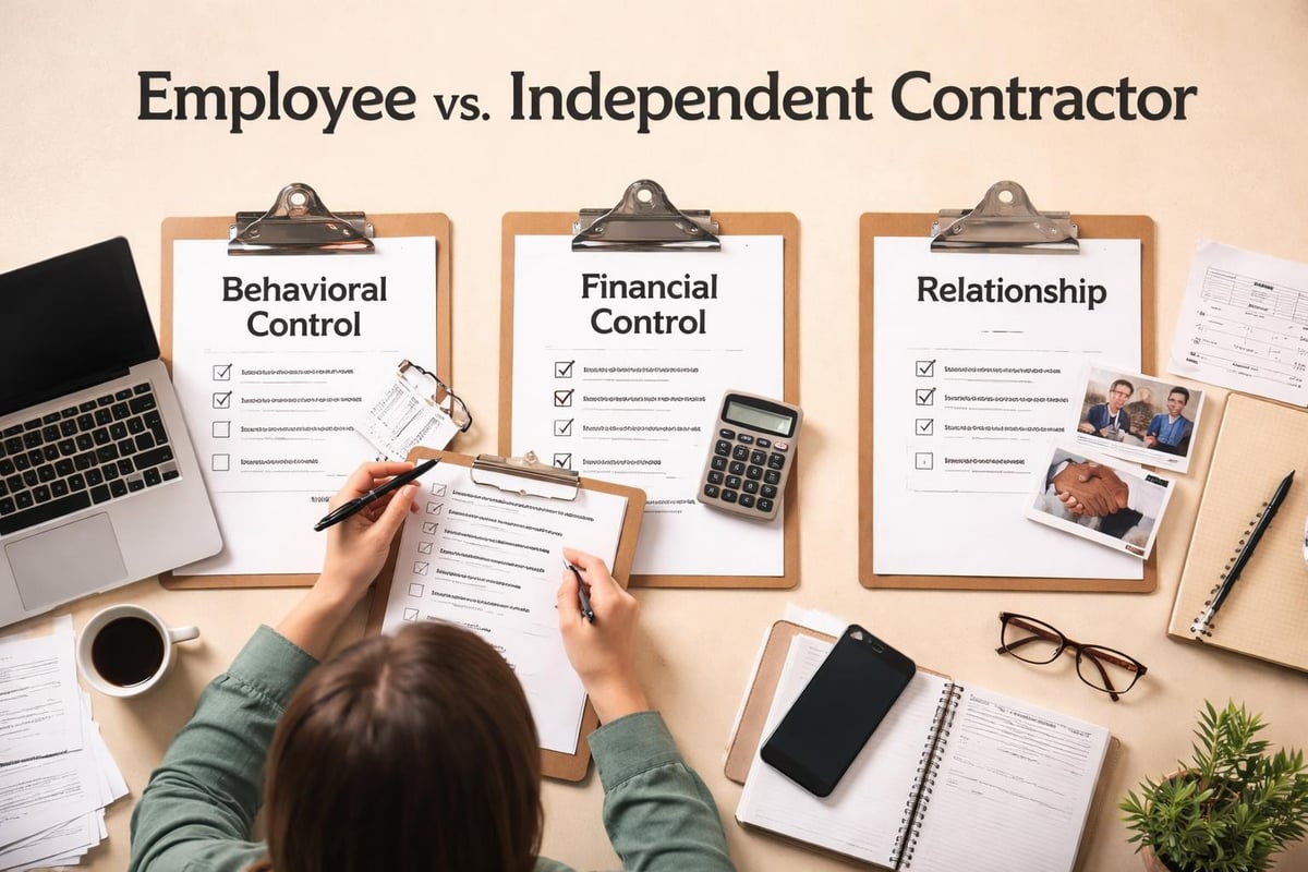 Worker classification decision framework